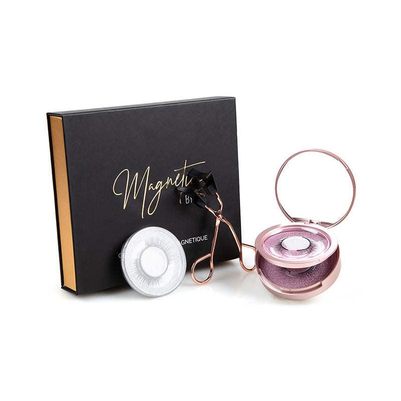 Reusable Magnetic Self-Adhesive Eyelashes No Eyeliner or Glue Needed False Lashes Stable and Easy to Put on Natural Look and Waterproof Fake Eyelashes